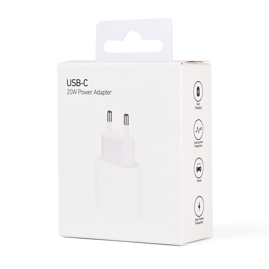 Kucni punjac PD Fast charger 20W za iPhone 11-14 CE beli