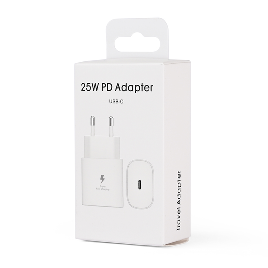Kucni punjac PD Fast charger 25W za Samsung CE beli