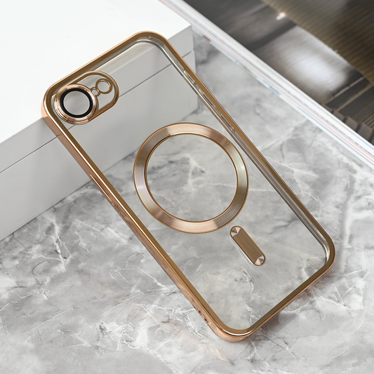 Torbica Magsafe Lux za iPhone 16E  zlatna