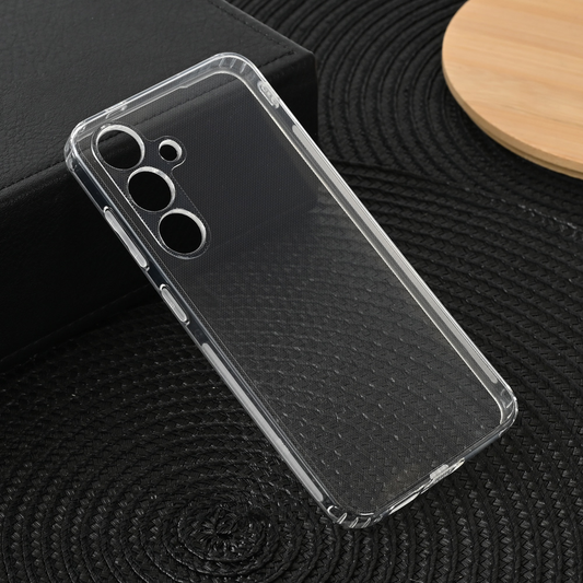 Torbica silikonska Ultra Thin with pluggy za Samsung S921B Galaxy S24 transparent