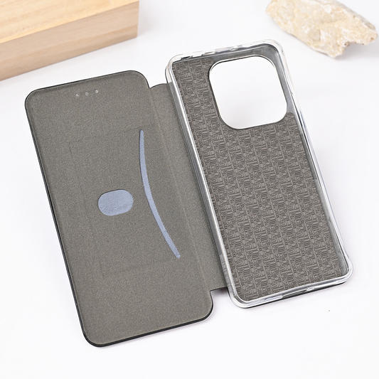 Torbica Teracell Flip Cover za Xiaomi Redmi Note 14 4G (SRB) crna
