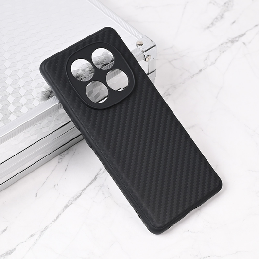 Torbica Carbon fiber za Xiaomi Redmi Note 14 Pro 5G (EU) crna