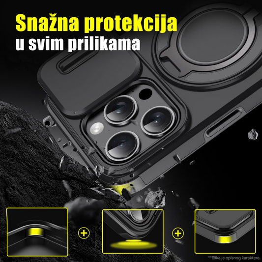 Torbica CamShield Ring stand za Samsung A366B/A566B Galaxy A36/A56 5G plava