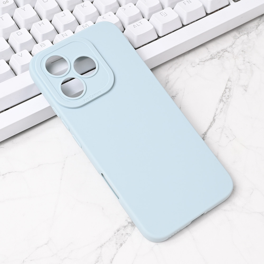 Torbica Silikon Pro Camera za Honor 400 Lite svetlo plava
