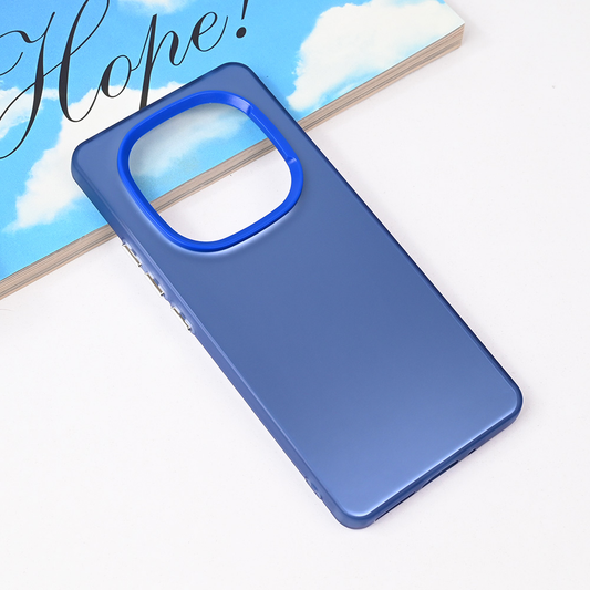 Torbica Clear za Xiaomi Redmi Note 14 Pro 4G plava