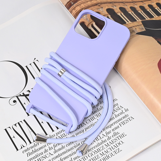 Torbica Crossbody za iPhone 13 Pro Max 6.7 ljubicasta