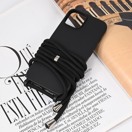 Torbica Crossbody za iPhone 15 6.1 crna