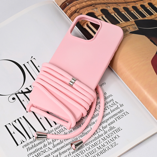 Torbica Crossbody za iPhone 16 Pro Max 6.9 roze