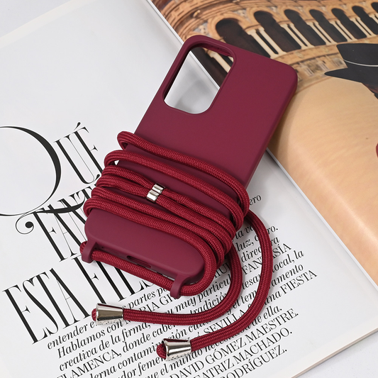 Torbica Crossbody za Samsung S931B Galaxy S25 bordo