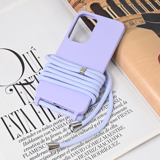 Torbica Crossbody za Samsung S931B Galaxy S25 ljubicasta