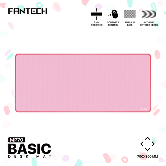 Podloga za mis Fantech MP70 Deskmat pink