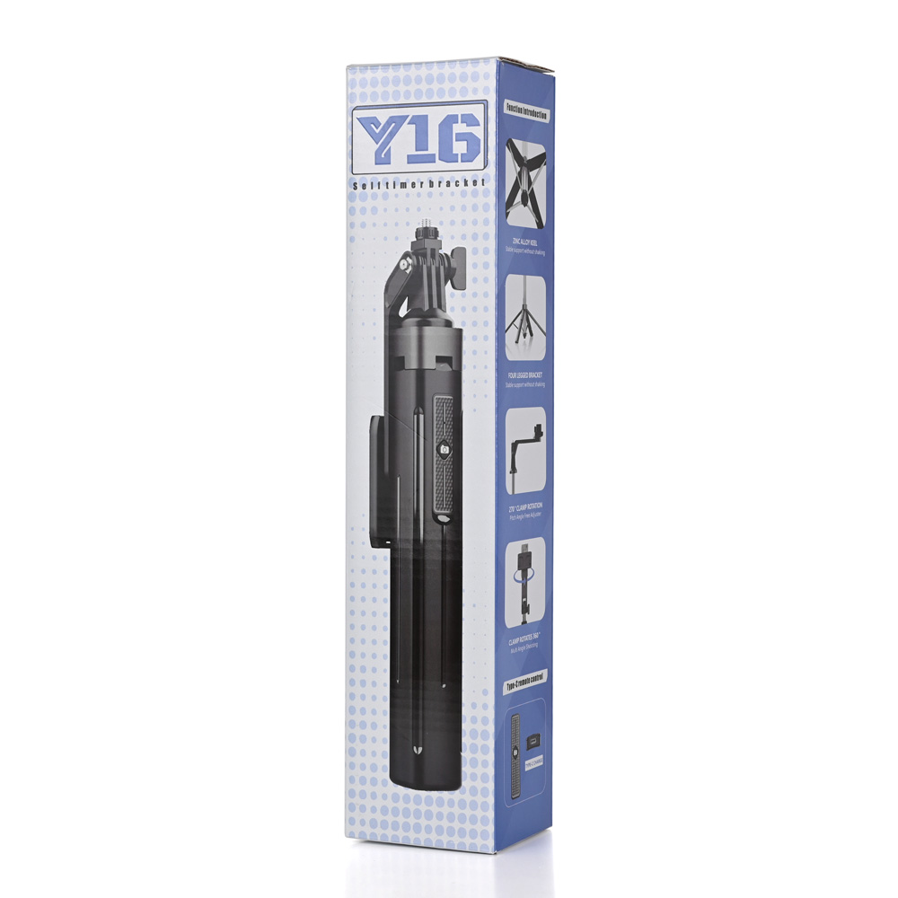 Selfie stick + tripod Y16 crni
