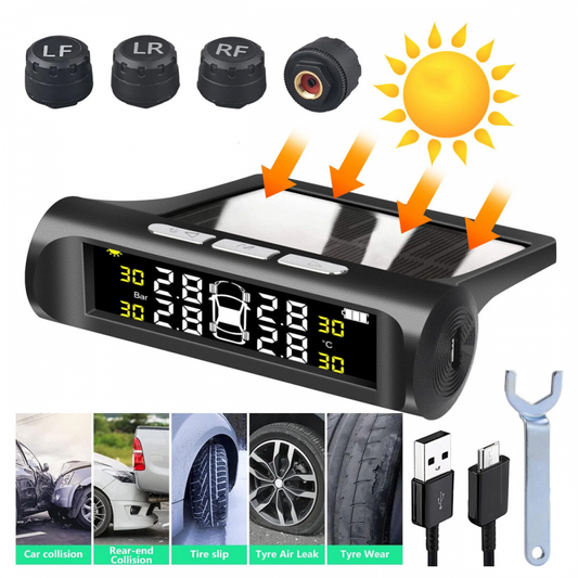 Merac pritiska u gumama JWD solarni