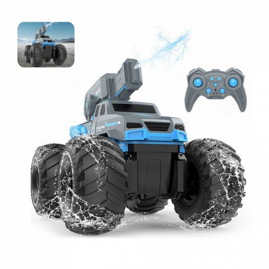 RC off road auto koji ispaljuje vodu na daljinsko upravljanje JWD C072 2.4Gh crno plavo