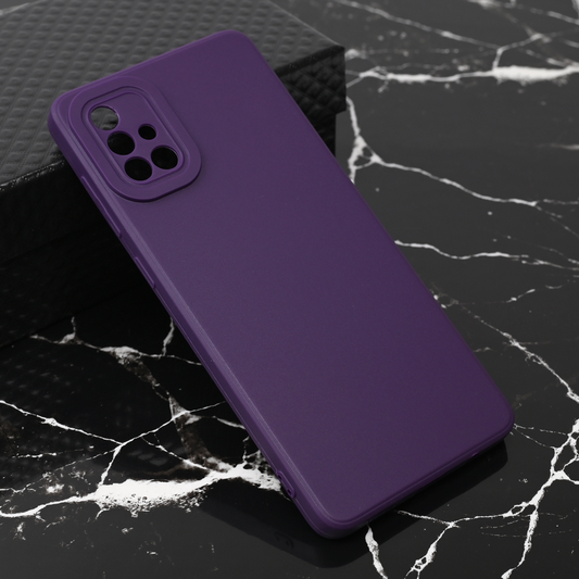 Torbica Teracell Giulietta za Samsung A715F Galaxy A71 mat tamno ljubicasta