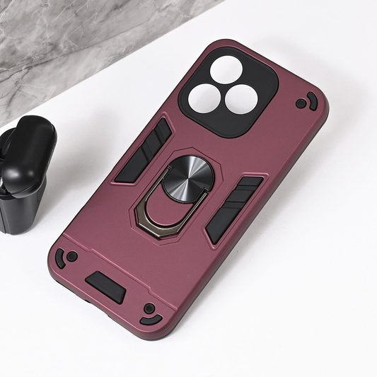 Torbica Hard Ring za Honor 400 Lite bordo