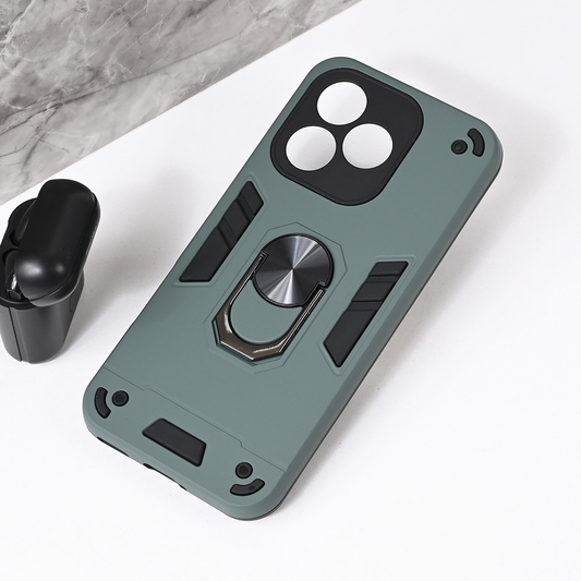 Torbica Hard Ring za Honor 400 Lite tamno siva