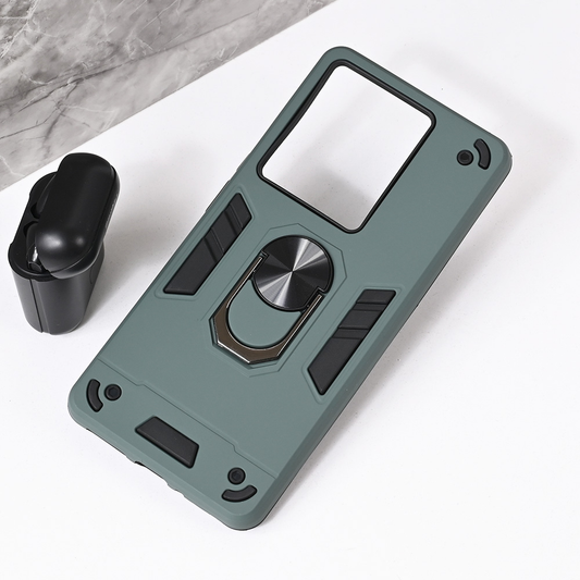 Torbica Hard Ring za Xiaomi Redmi Note 14s tamno siva
