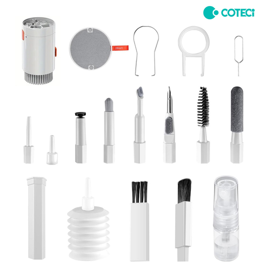 Set za ciscenje Coteci multifunkcionalni 20u1 beli