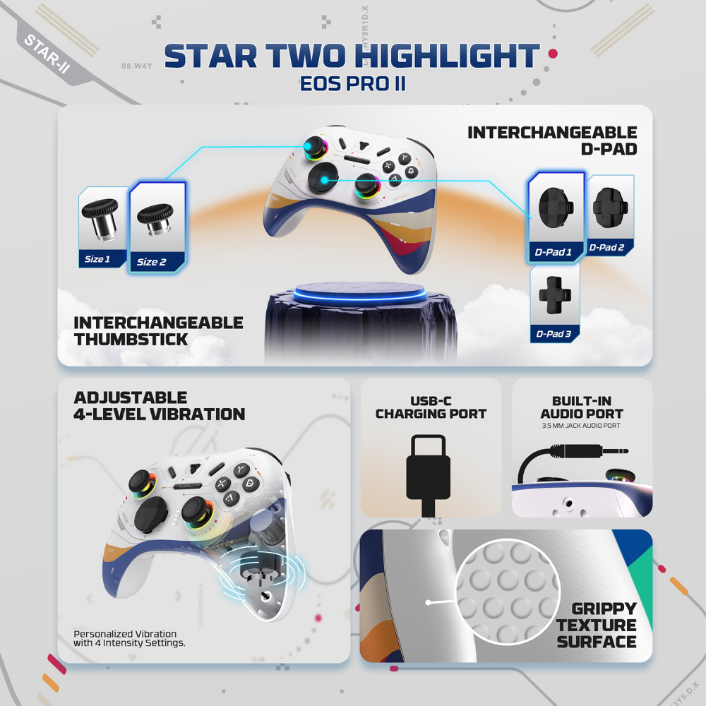 Joypad wireless Fantech WGP15V2S EOS PRO II S Start Two multiplatform RGB beli