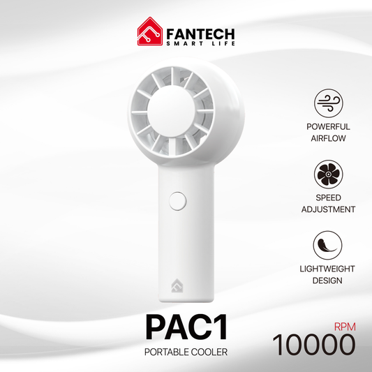 Rucni ventilator Fantech PAC1 beli