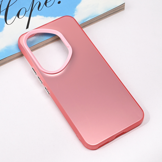 Torbica Clear za Honor 400 Pro roze