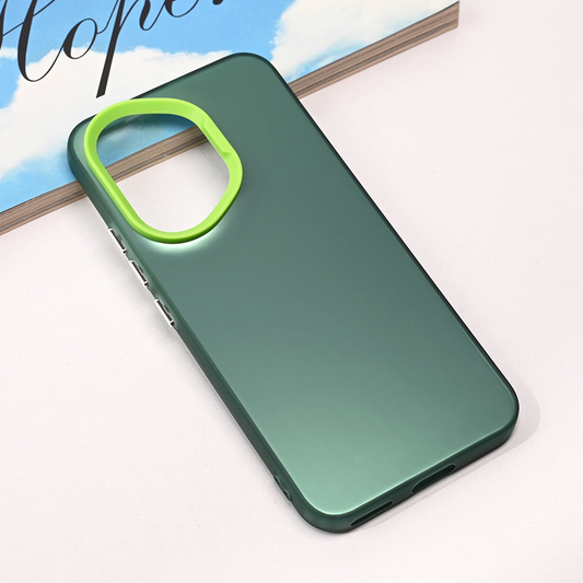 Torbica Clear za Honor 400 zelena