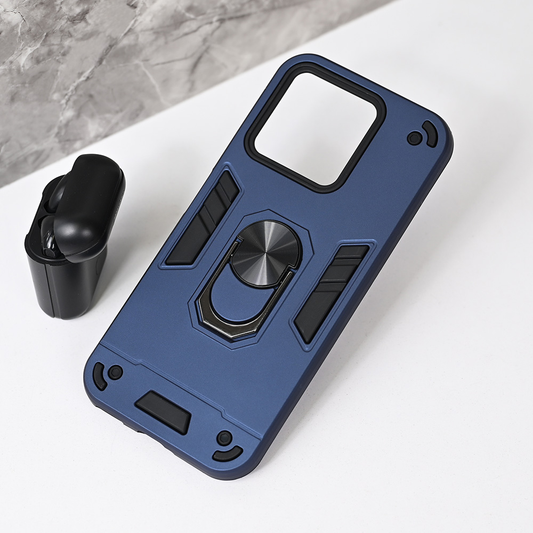Torbica Hard Ring za Honor X8c tamno plava