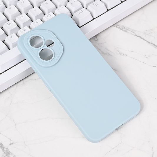 Torbica Silikon Pro Camera za Honor 400 svetlo plava