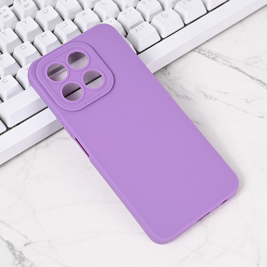 Torbica Silikon Pro Camera za Honor X6c ljubicasta