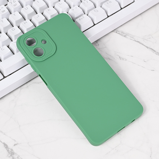 Torbica Silikon Pro Camera za Samsung A075F Galaxy A07 4G zelena