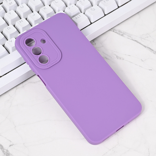 Torbica Silikon Pro Camera za Samsung A175 Galaxy A17 ljubicasta