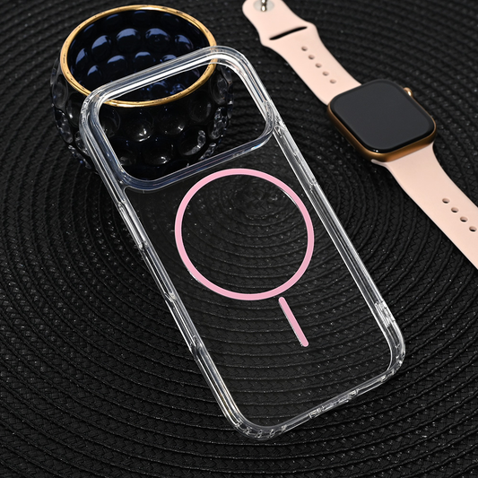 Torbica Magsafe Color Line za iPhone 17 Pro 6.3 roze