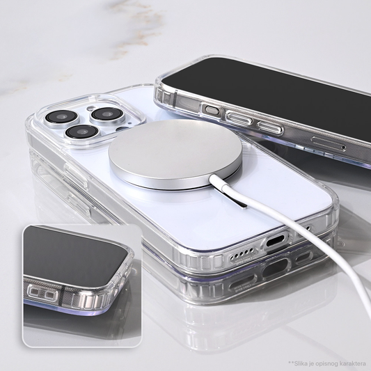 Torbica Magsafe Color Line za iPhone 17 Pro Max 6.9 roze
