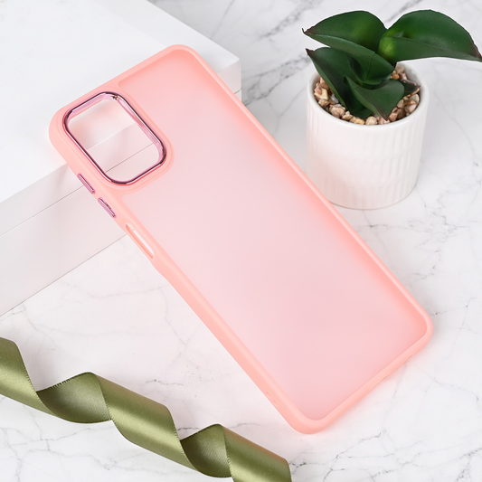 Torbica Shining Camera za Samsung A075F Galaxy A07 4G roze