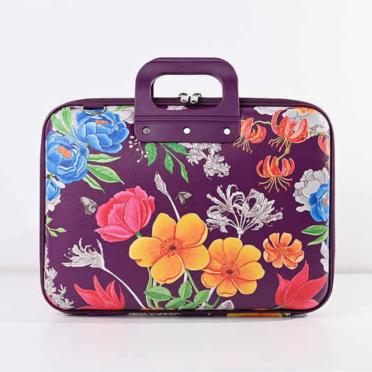 Torba za laptop Fashion Peony 14" ljubicasta