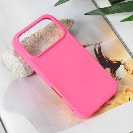 Torbica Teracell Soft Velvet za iPhone 17 Pro 6.3 pink