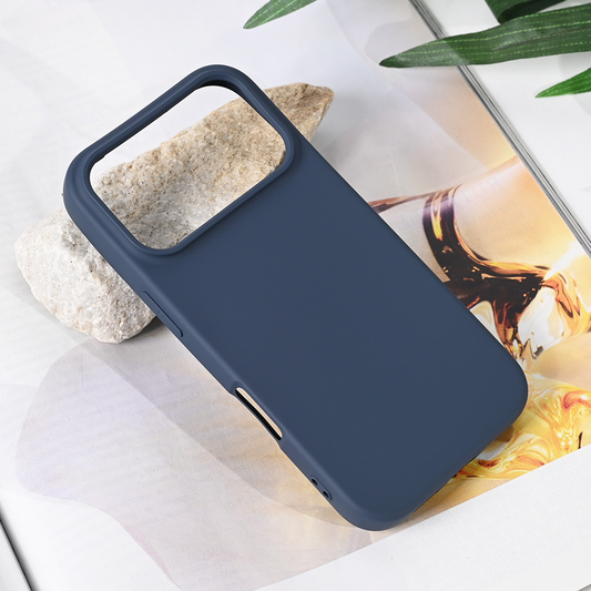 Torbica Teracell Soft Velvet za iPhone 17 Pro 6.3 tamno plava