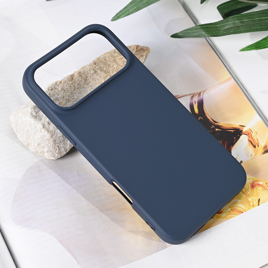 Torbica Teracell Soft Velvet za iPhone 17 Pro Max 6.9 tamno plava
