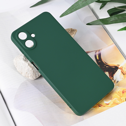Torbica Teracell Soft Velvet za Samsung A075F Galaxy A07 tamno zelena