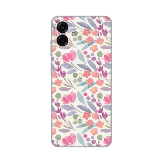 Torbica Silikonska Print za Samsung A075F Galaxy A07 Watercolor Flowers