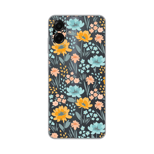 Torbica Silikonska Print Skin za Samsung A075F Galaxy A07 Lovely Flowers