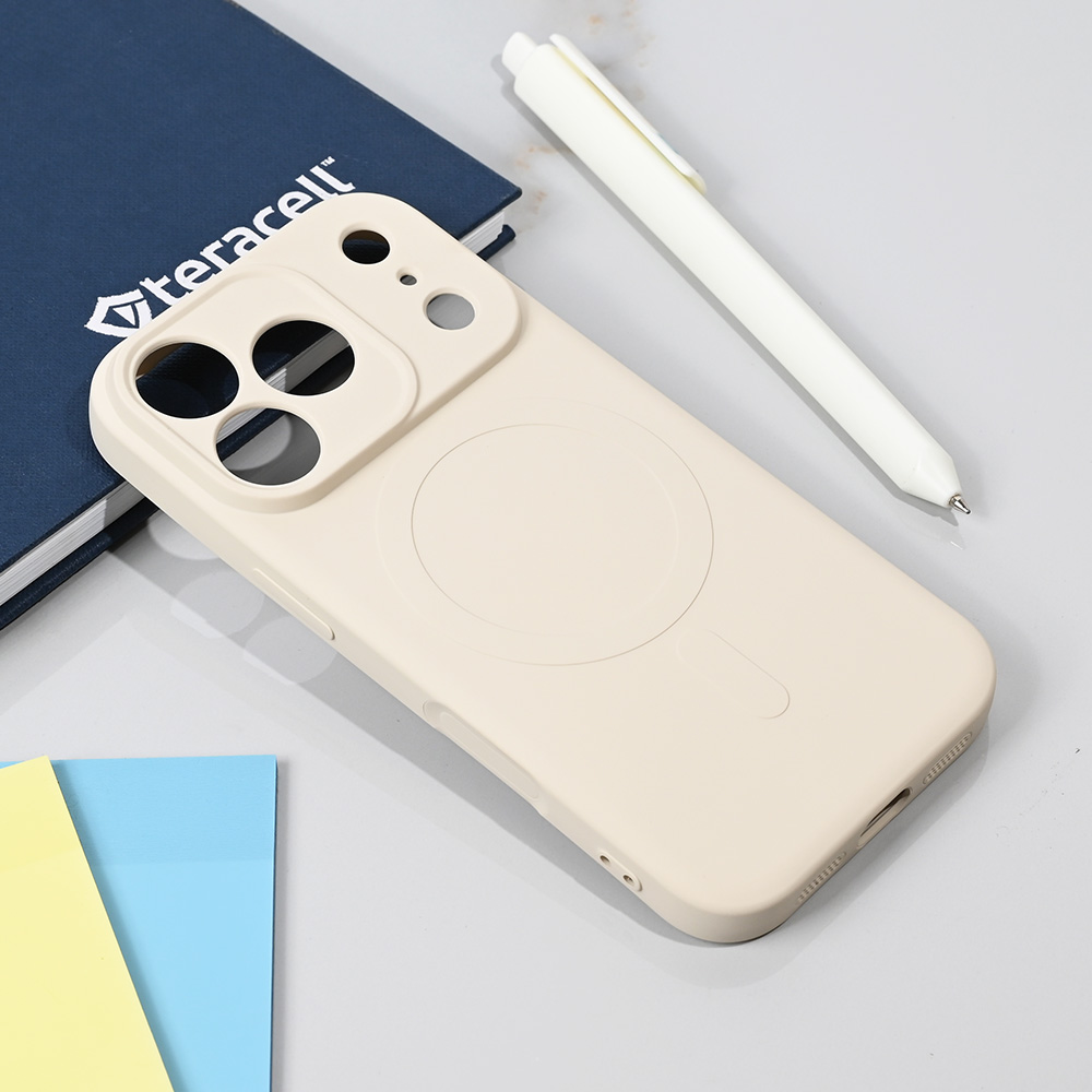 Torbica Teracell Giulietta Magsafe za iPhone 17 Pro 6.3 bela
