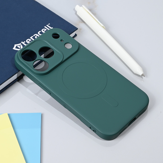 Torbica Teracell Giulietta Magsafe za iPhone 17 Pro 6.3 tamno zelena
