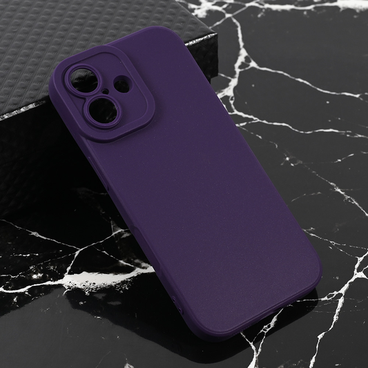 Torbica Teracell Giulietta za iPhone 17 6.3 mat tamno ljubicasta