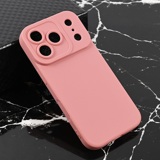 Torbica Teracell Giulietta za iPhone 17 Pro 6.3 mat tamno roze