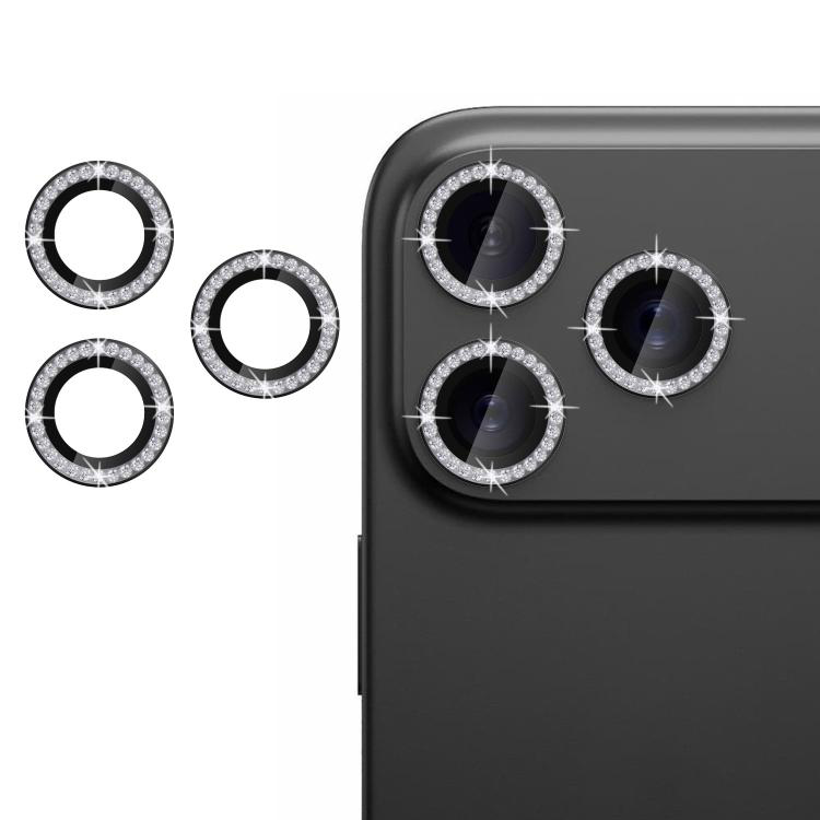 Zastita za kameru Diamond za iPhone 17 Pro 6.3 crna