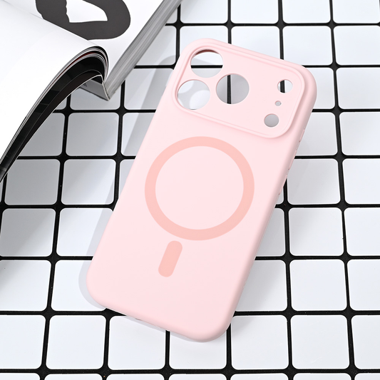 Torbica Magsafe Pure color za iPhone 17 Pro 6.3 roze