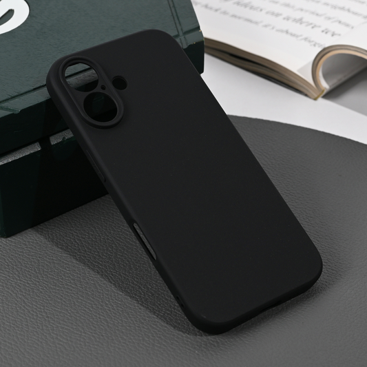 Torbica silikonska Skin za iPhone 17 6.3 mat crna