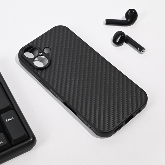 Torbica Carbon fiber za iPhone 17 6.3 crna